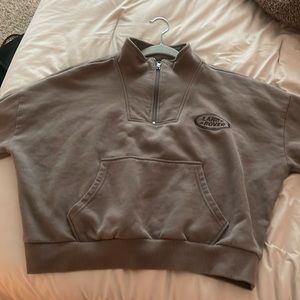 Land Rover half zip sweatshirt